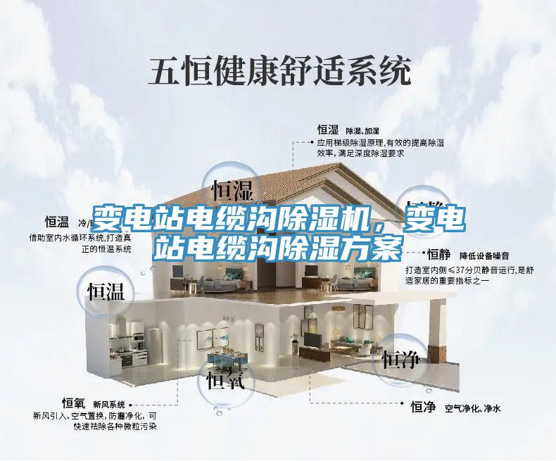 變電站電纜溝除濕機(jī)，變電站電纜溝除濕方案