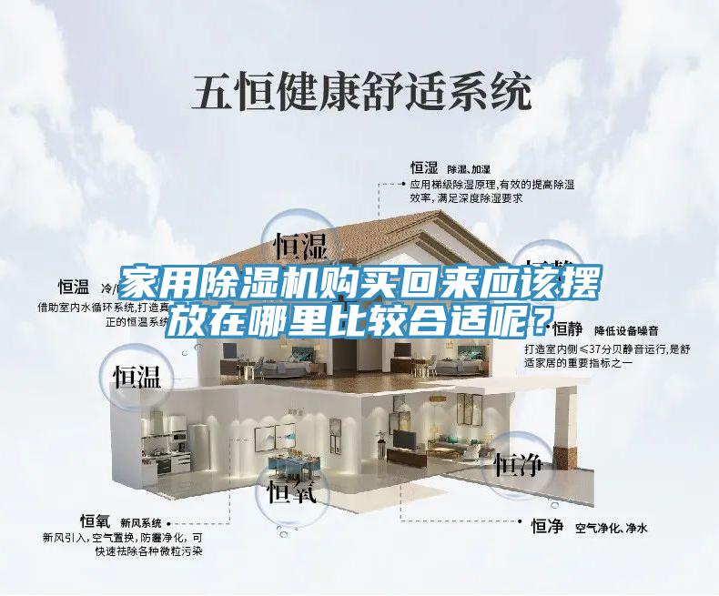 家用除濕機購買回來應(yīng)該擺放在哪里比較合適呢？