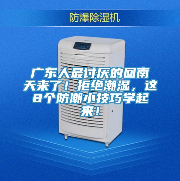 廣東人最討厭的回南天來了！拒絕潮濕，這8個(gè)防潮小技巧學(xué)起來！
