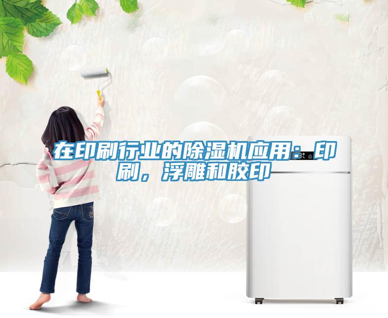 在印刷行業(yè)的除濕機(jī)應(yīng)用：印刷，浮雕和膠印