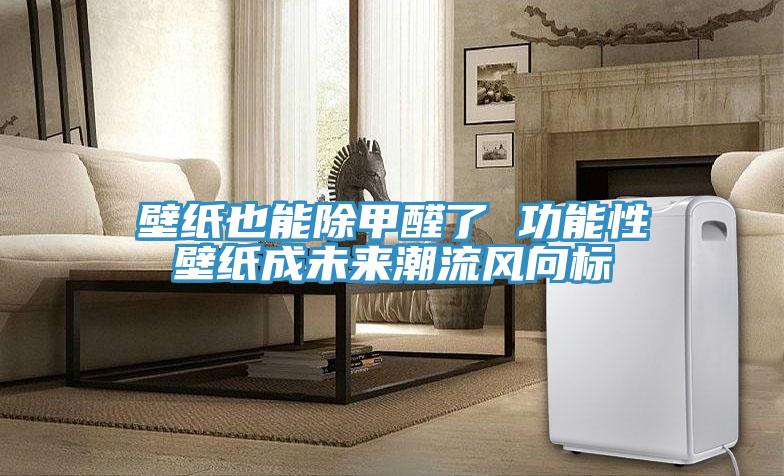壁紙也能除甲醛了 功能性壁紙成未來潮流風(fēng)向標(biāo)