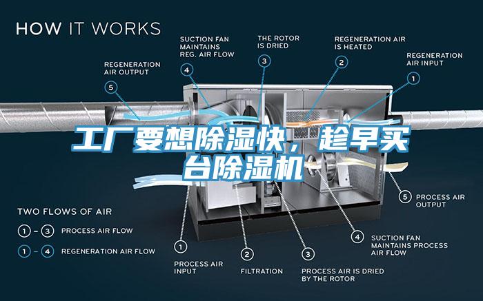 工廠要想除濕快，趁早買(mǎi)臺(tái)除濕機(jī)