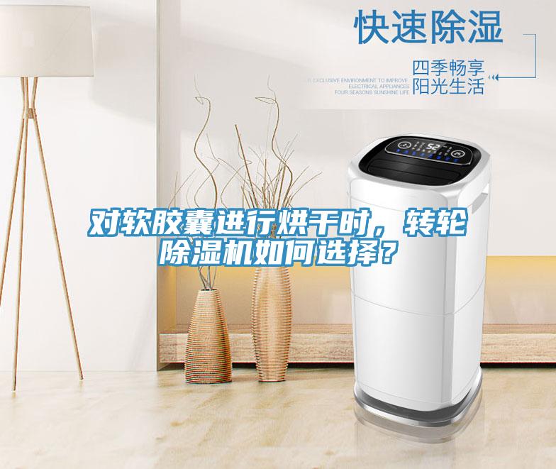 對軟膠囊進行烘干時，轉(zhuǎn)輪除濕機如何選擇？