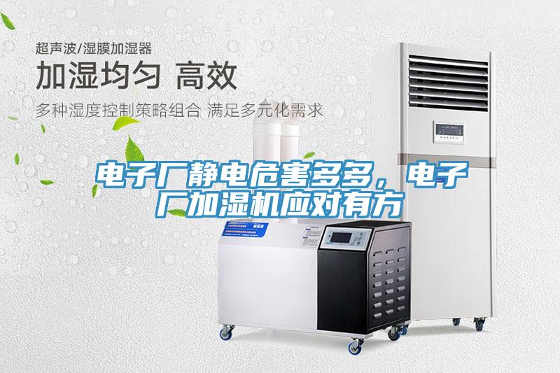 電子廠(chǎng)靜電危害多多，電子廠(chǎng)加濕機(jī)應(yīng)對(duì)有方