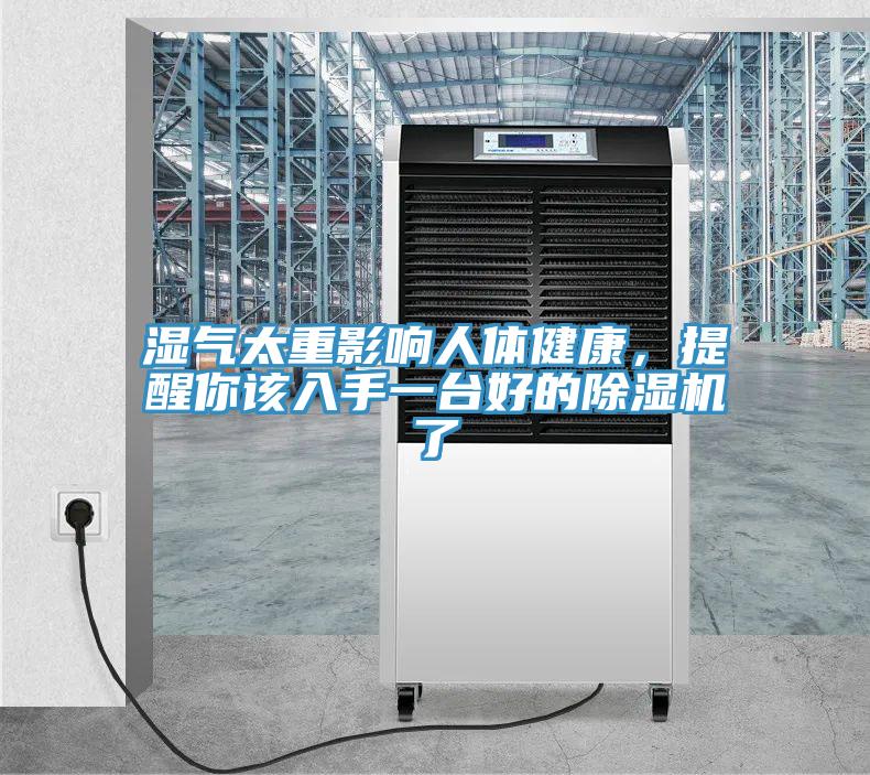 濕氣太重影響人體健康，提醒你該入手一臺好的除濕機了