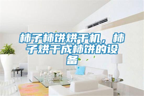 柿子柿餅烘干機，柿子烘干成柿餅的設(shè)備