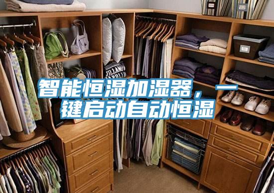 智能恒濕加濕器，一鍵啟動(dòng)自動(dòng)恒濕