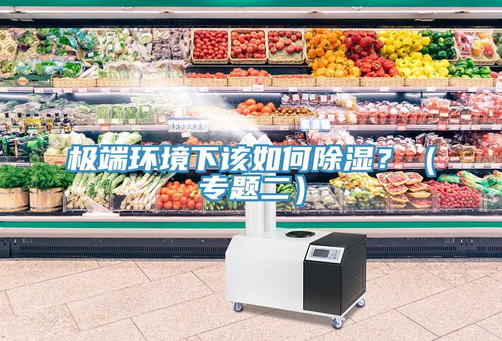 極端環(huán)境下該如何除濕？（專題二）