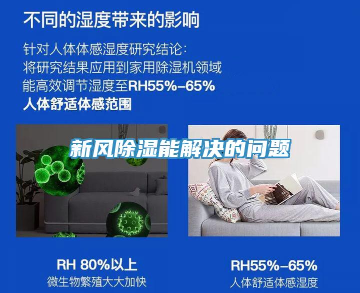 新風(fēng)除濕能解決的問題