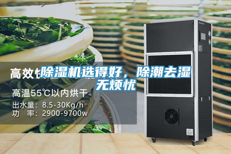 除濕機(jī)選得好，除潮去濕無(wú)煩憂