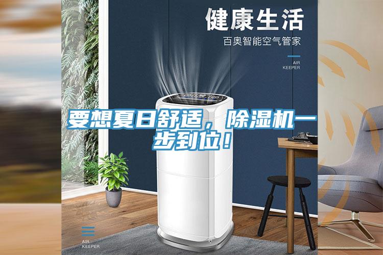 要想夏日舒適，除濕機(jī)一步到位！