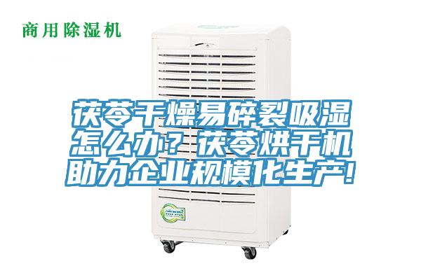 茯苓干燥易碎裂吸濕怎么辦？茯苓烘干機(jī)助力企業(yè)規(guī)?；a(chǎn)!