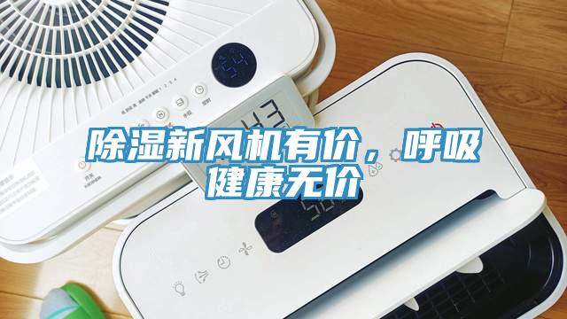 除濕新風(fēng)機(jī)有價(jià)，呼吸健康無(wú)價(jià)