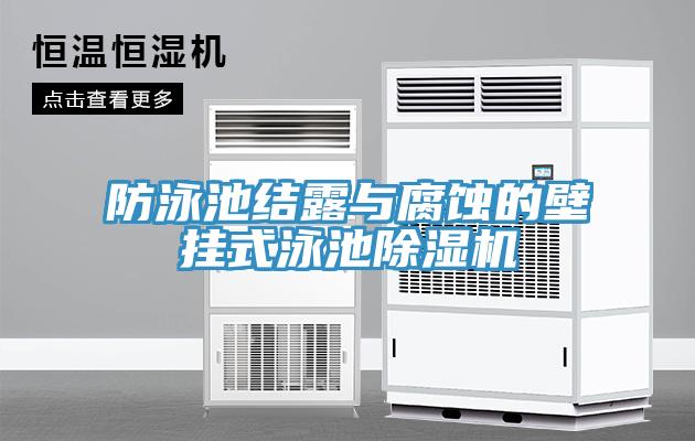 防泳池結(jié)露與腐蝕的壁掛式泳池除濕機