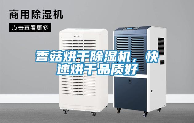 香菇烘干除濕機，快速烘干品質(zhì)好