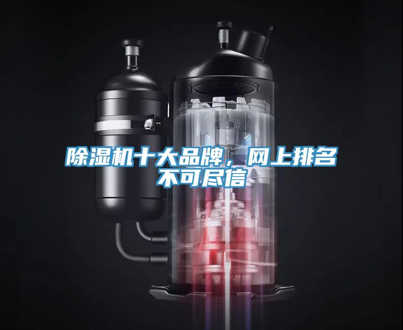 除濕機(jī)十大品牌，網(wǎng)上排名不可盡信