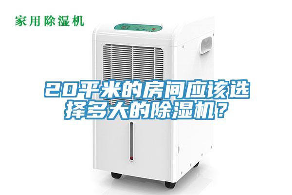 20平米的房間應(yīng)該選擇多大的除濕機(jī)？