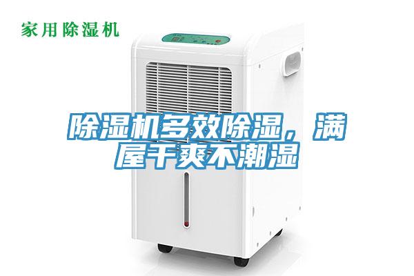除濕機多效除濕，滿屋干爽不潮濕