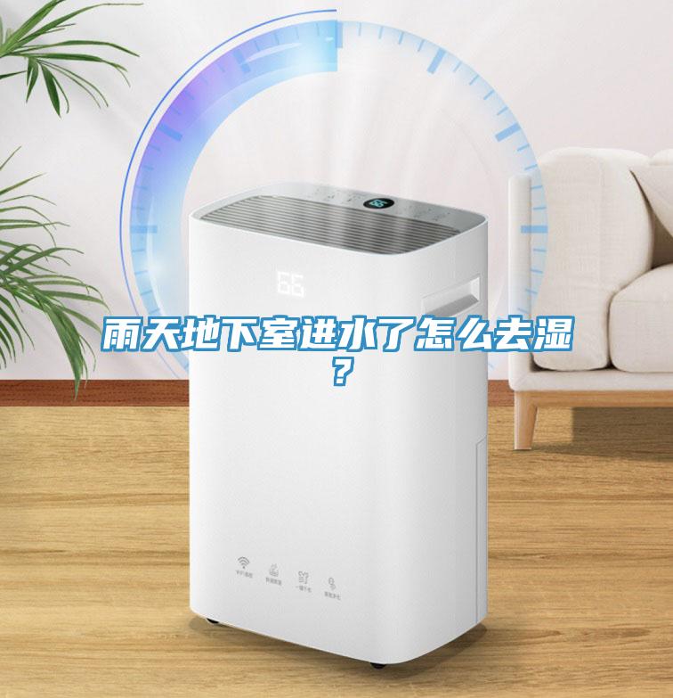 雨天地下室進水了怎么去濕？