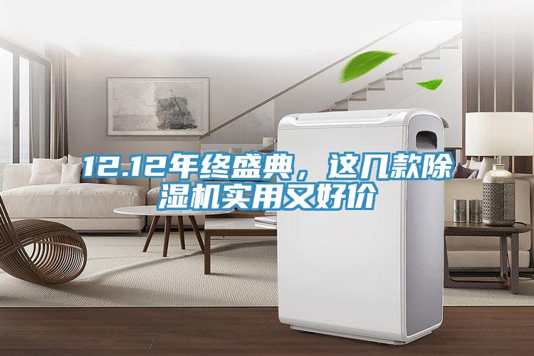 12.12年終盛典，這幾款除濕機實用又好價