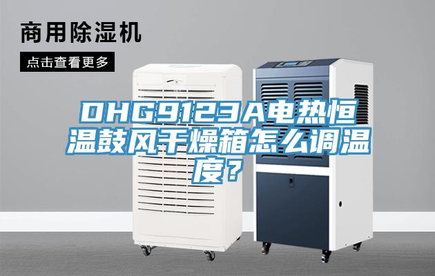 DHG9123A電熱恒溫鼓風干燥箱怎么調(diào)溫度？