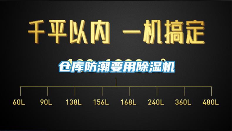 倉庫防潮要用除濕機