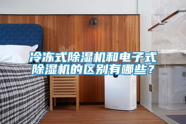 冷凍式除濕機(jī)和電子式除濕機(jī)的區(qū)別有哪些？