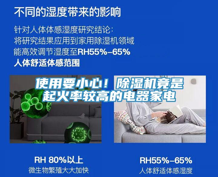 使用要小心！除濕機(jī)竟是起火率較高的電器家電