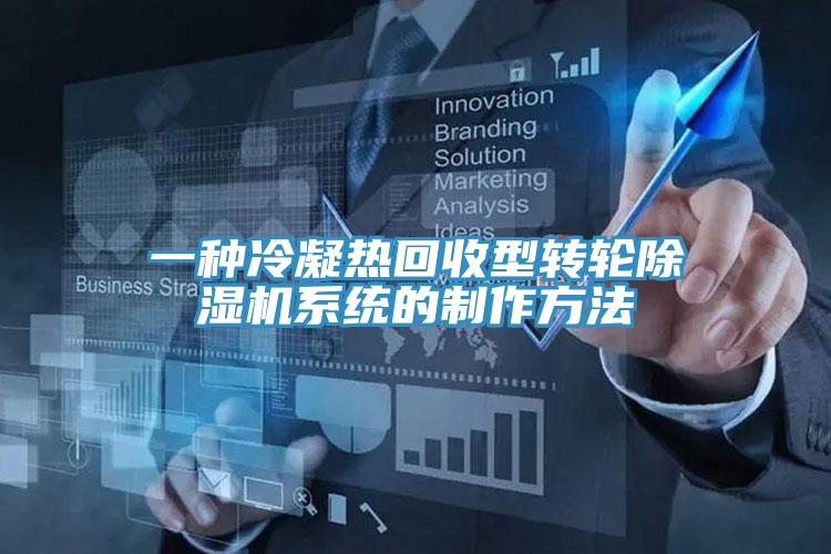 一種冷凝熱回收型轉(zhuǎn)輪除濕機(jī)系統(tǒng)的制作方法