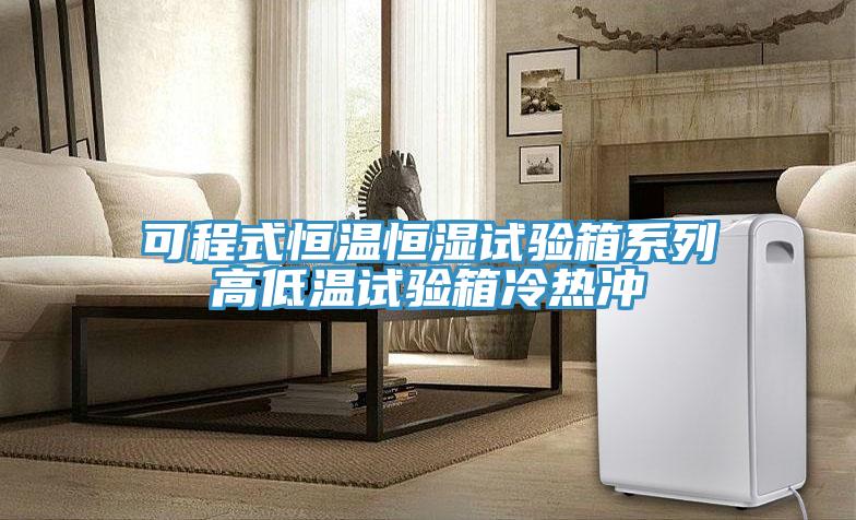 可程式恒溫恒濕試驗箱系列高低溫試驗箱冷熱沖