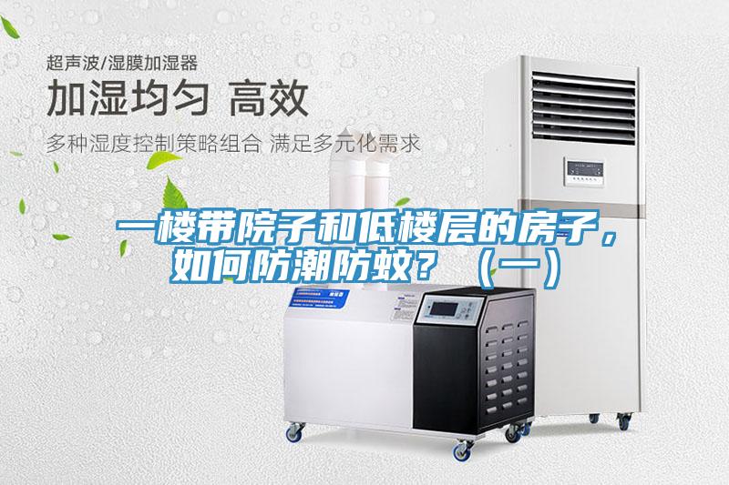 一樓帶院子和低樓層的房子，如何防潮防蚊？（一）