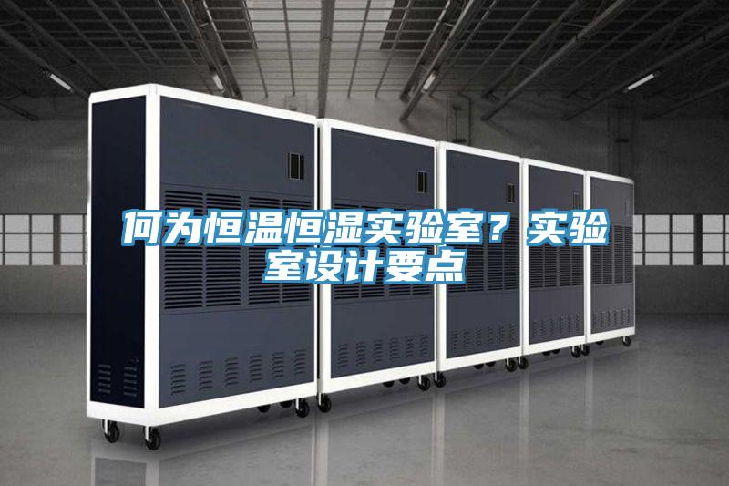 何為恒溫恒濕實(shí)驗(yàn)室？實(shí)驗(yàn)室設(shè)計(jì)要點(diǎn)