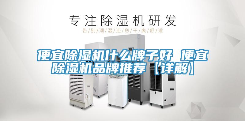 便宜除濕機(jī)什么牌子好 便宜除濕機(jī)品牌推薦【詳解】