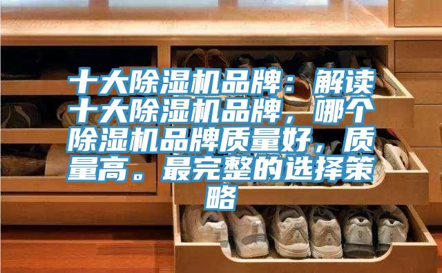 十大除濕機(jī)品牌：解讀十大除濕機(jī)品牌，哪個(gè)除濕機(jī)品牌質(zhì)量好，質(zhì)量高。最完整的選擇策略