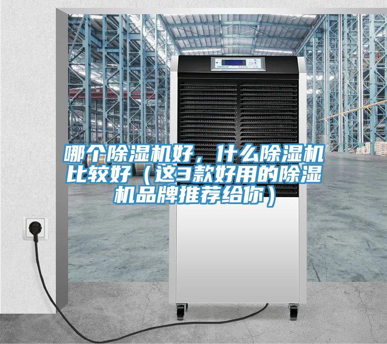 哪個除濕機好，什么除濕機比較好（這3款好用的除濕機品牌推薦給你）