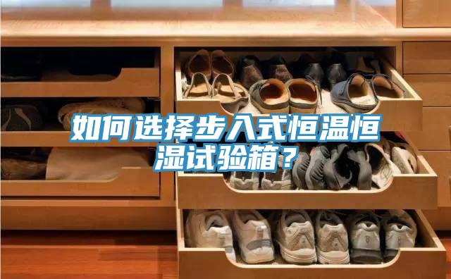 如何選擇步入式恒溫恒濕試驗(yàn)箱？