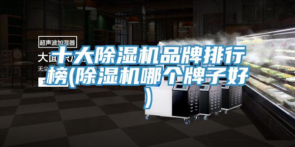 十大除濕機(jī)品牌排行榜(除濕機(jī)哪個(gè)牌子好)