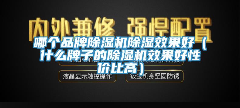 哪個(gè)品牌除濕機(jī)除濕效果好（什么牌子的除濕機(jī)效果好性價(jià)比高）
