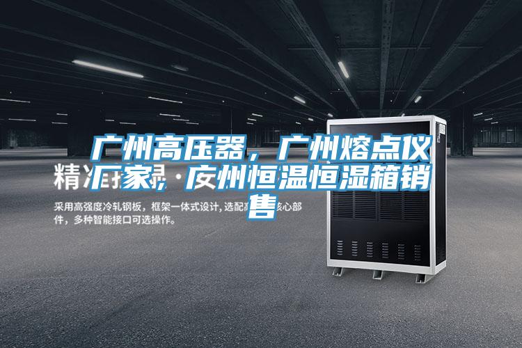 廣州高壓器，廣州熔點(diǎn)儀廠家，廣州恒溫恒濕箱銷售
