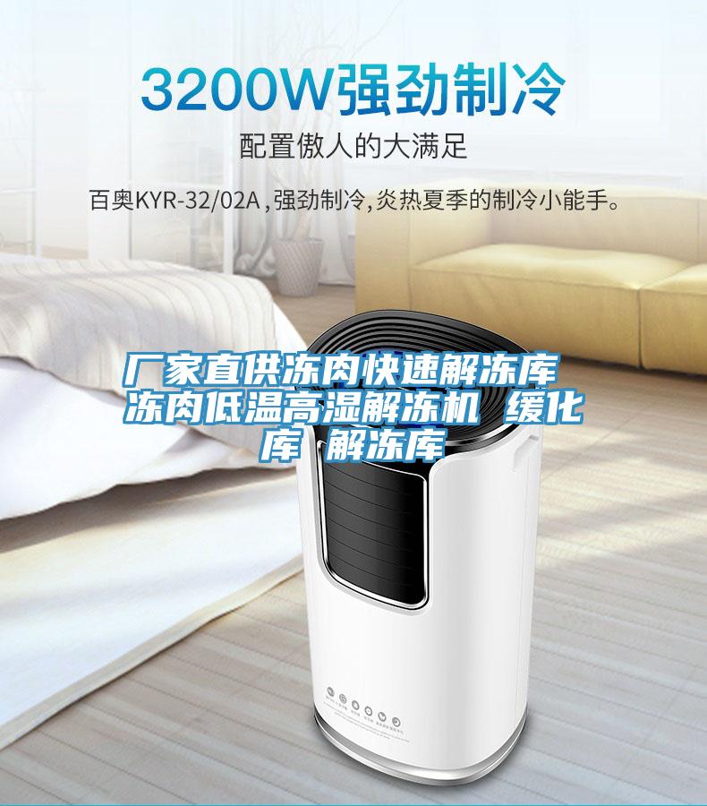 廠家直供凍肉快速解凍庫 凍肉低溫高濕解凍機 緩化庫 解凍庫