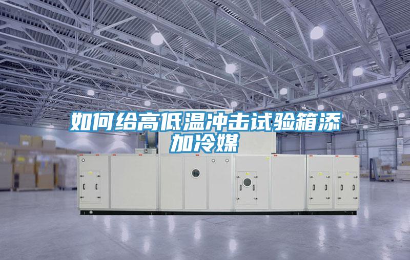 如何給高低溫沖擊試驗(yàn)箱添加冷媒