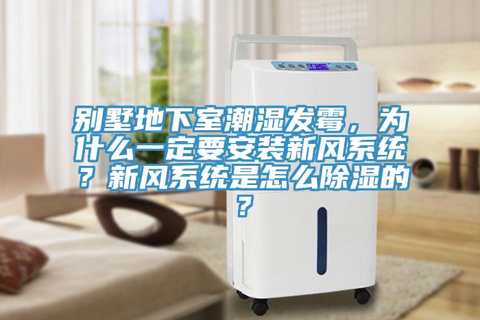 別墅地下室潮濕發(fā)霉，為什么一定要安裝新風(fēng)系統(tǒng)？新風(fēng)系統(tǒng)是怎么除濕的？