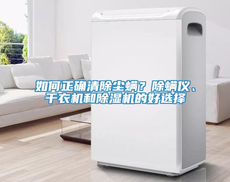 如何正確清除塵螨？除螨儀、干衣機(jī)和除濕機(jī)的好選擇