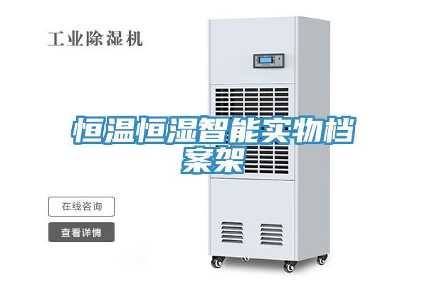 恒溫恒濕智能實(shí)物檔案架