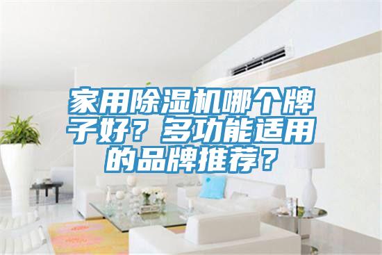 家用除濕機(jī)哪個(gè)牌子好？多功能適用的品牌推薦？