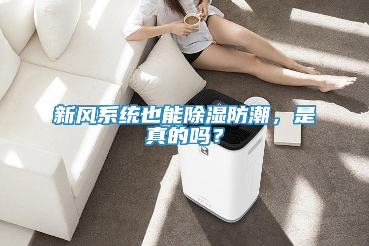 新風(fēng)系統(tǒng)也能除濕防潮，是真的嗎？