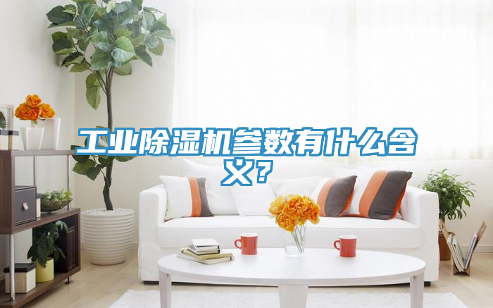 工業(yè)除濕機參數(shù)有什么含義？