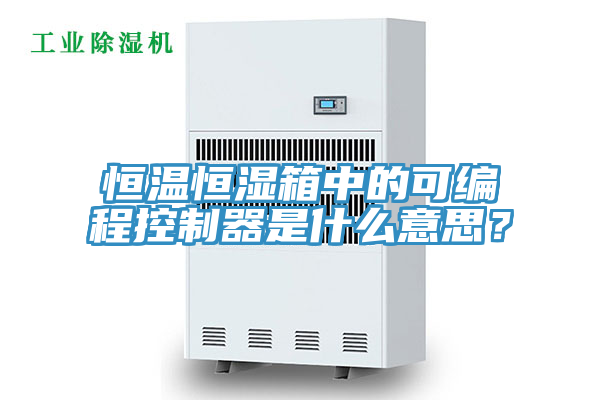 恒溫恒濕箱中的可編程控制器是什么意思？