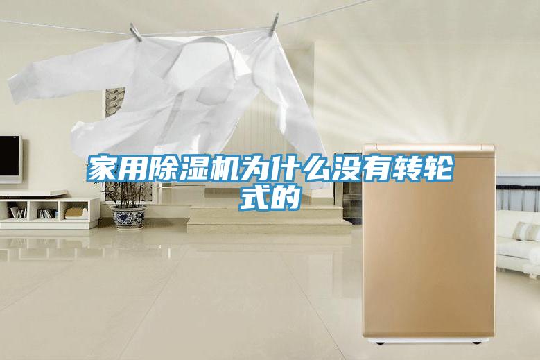 家用除濕機(jī)為什么沒有轉(zhuǎn)輪式的