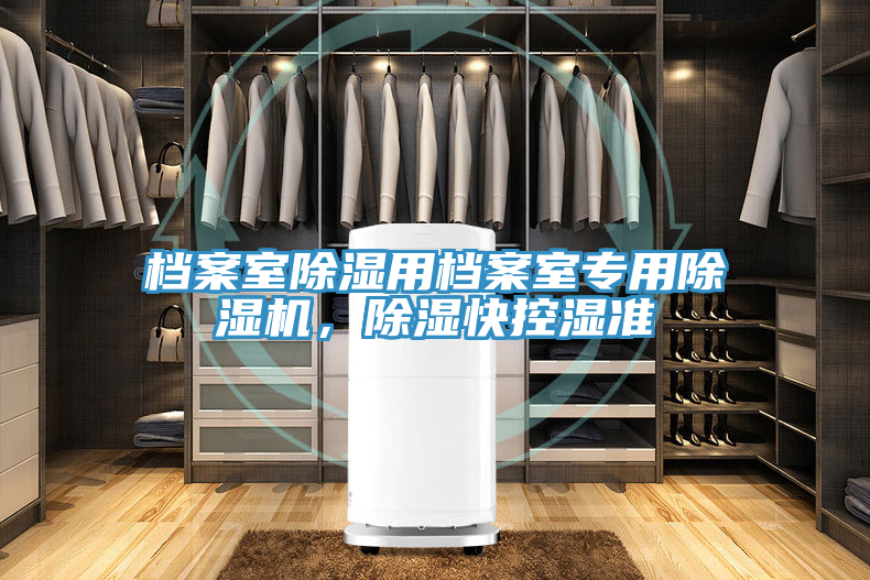檔案室除濕用檔案室專用除濕機，除濕快控濕準